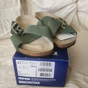 Birkenstock women's Sienna Thyme size 10/41